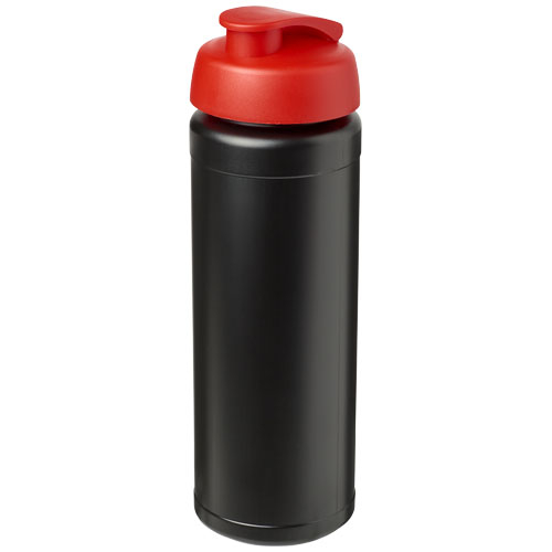 Bidon de sport promotionnel 750ml Baseline® noir / Rouge
